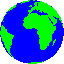animation: spinning planet